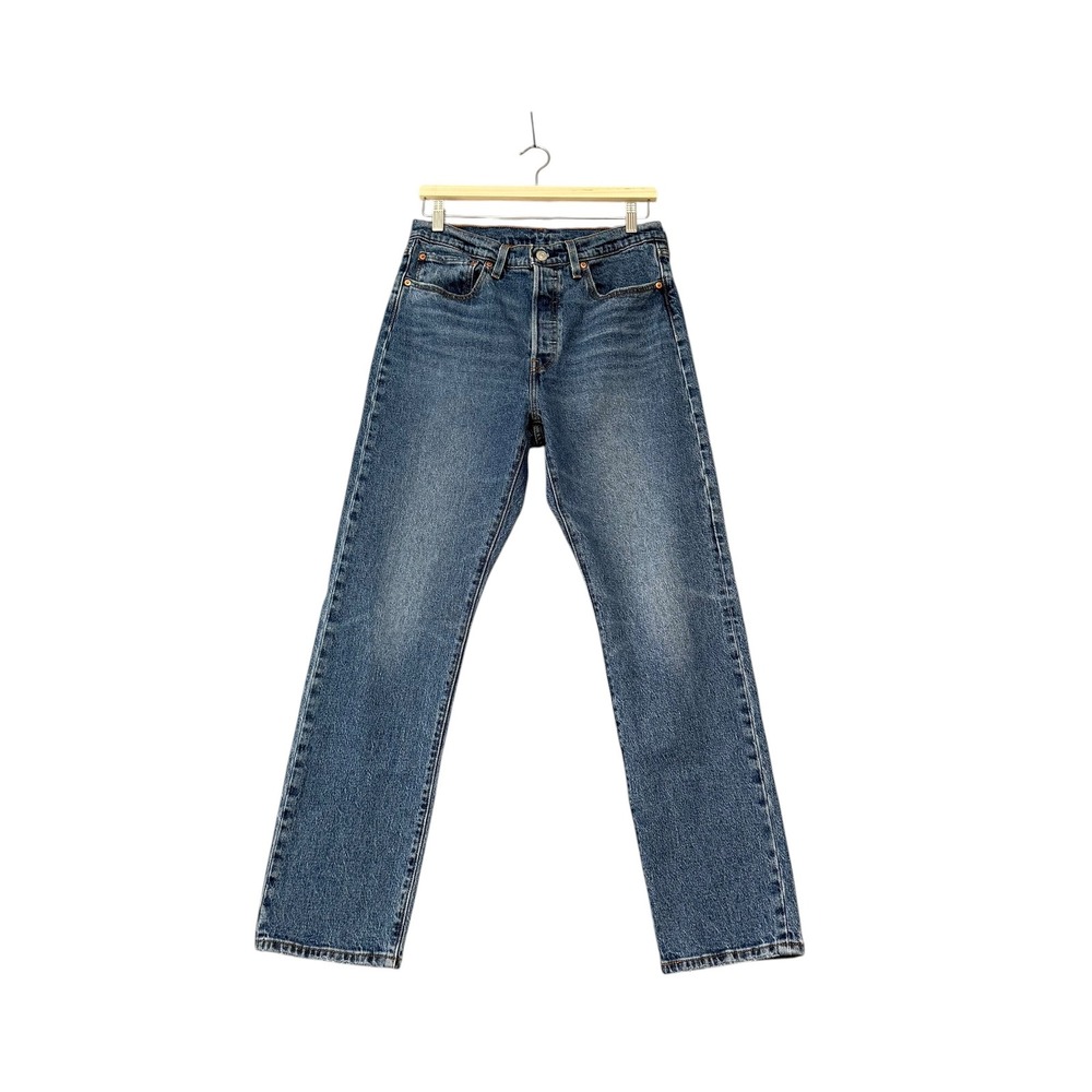 Levi's | 501 Original Straight Leg Blue Jeans Button Fly